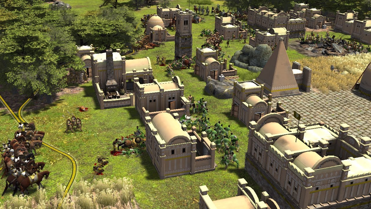 0AD 4v4 | Defending Endless Attacks with Kushites