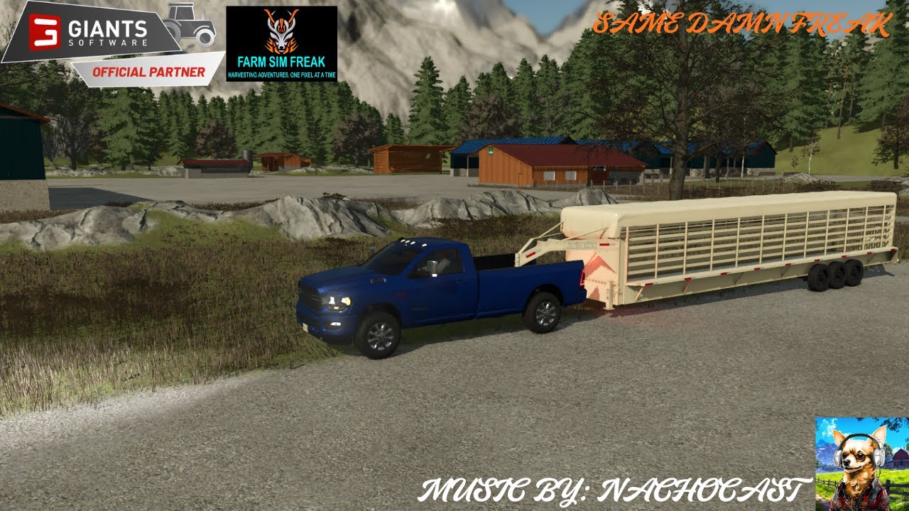 SAME DAMN FREAK!!! MAP TESTING FARMING SIMULATOR 25!!!