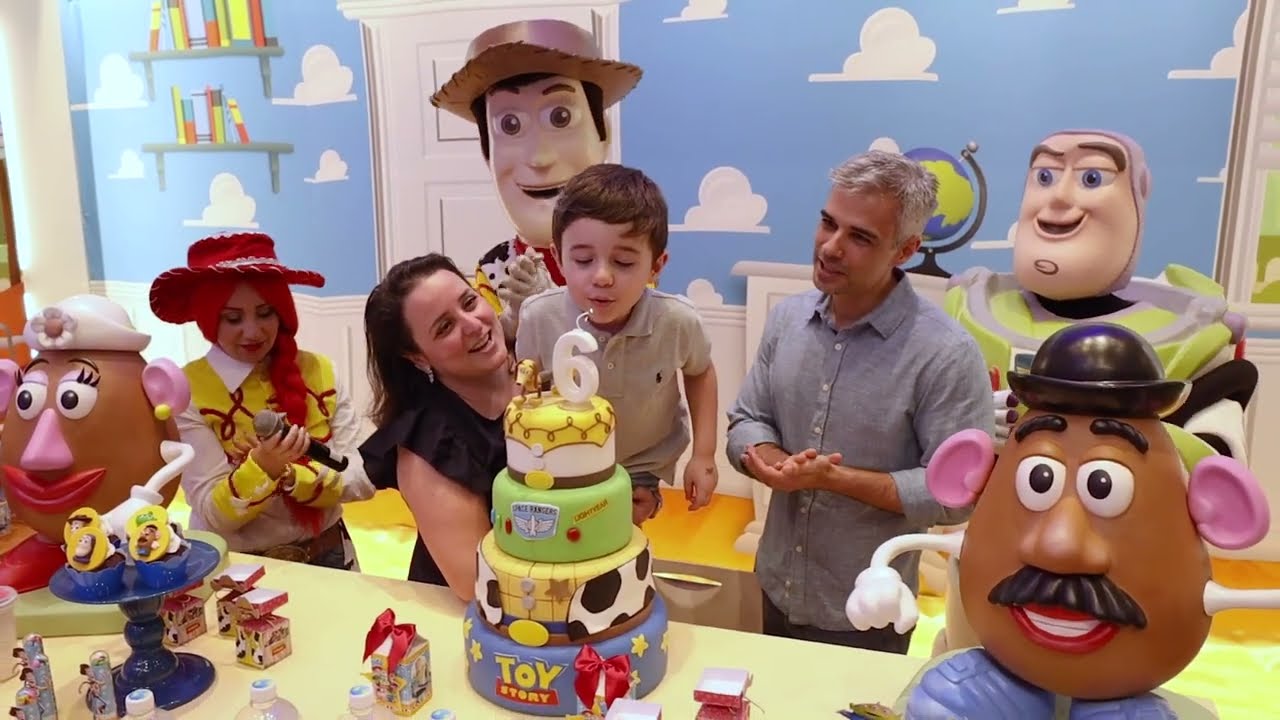 Leonardo 6 Anos - Festa com tema Toy Story no Espaço Dreamland Curitiba