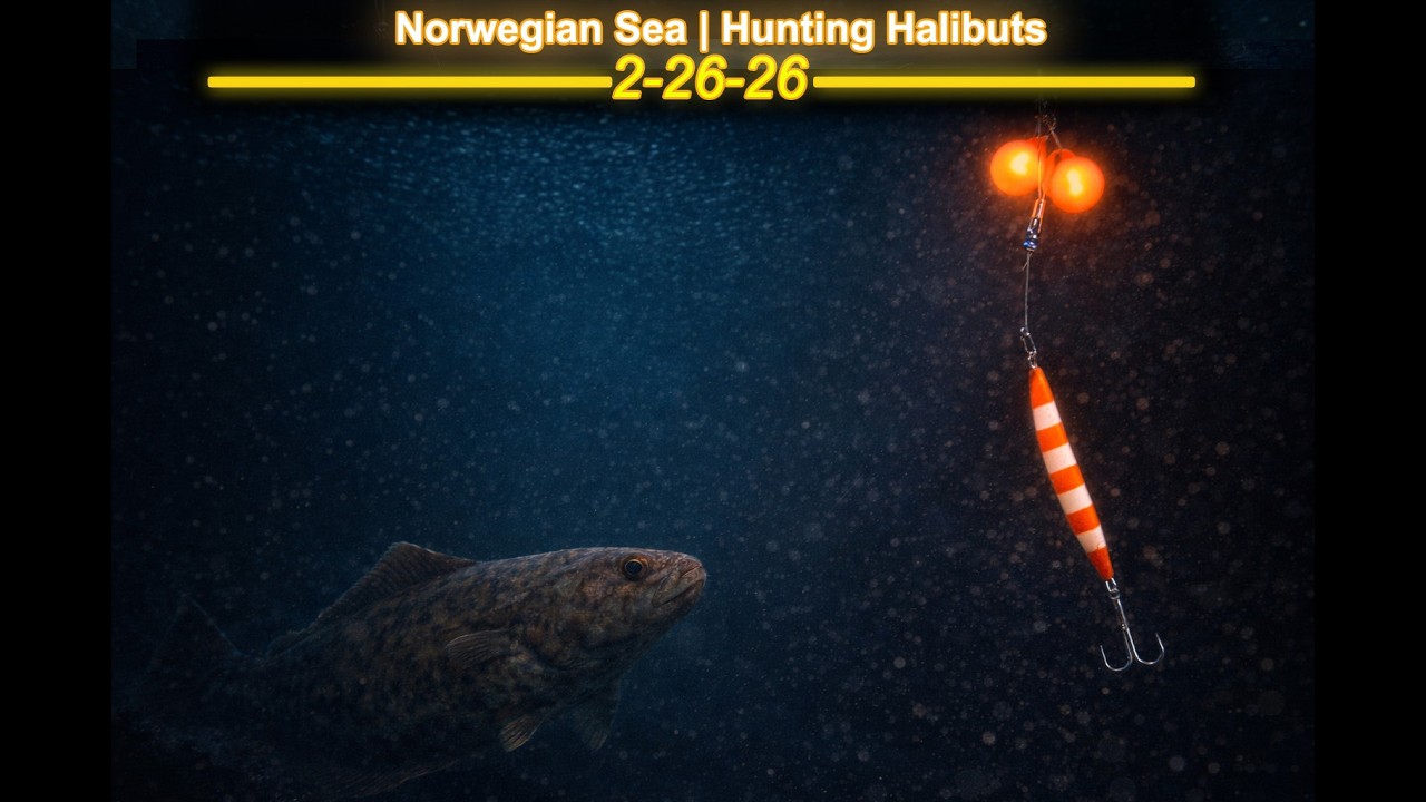 Russian Fishing 4, Norwegian Sea | Hunting Halibuts 2-26-26
