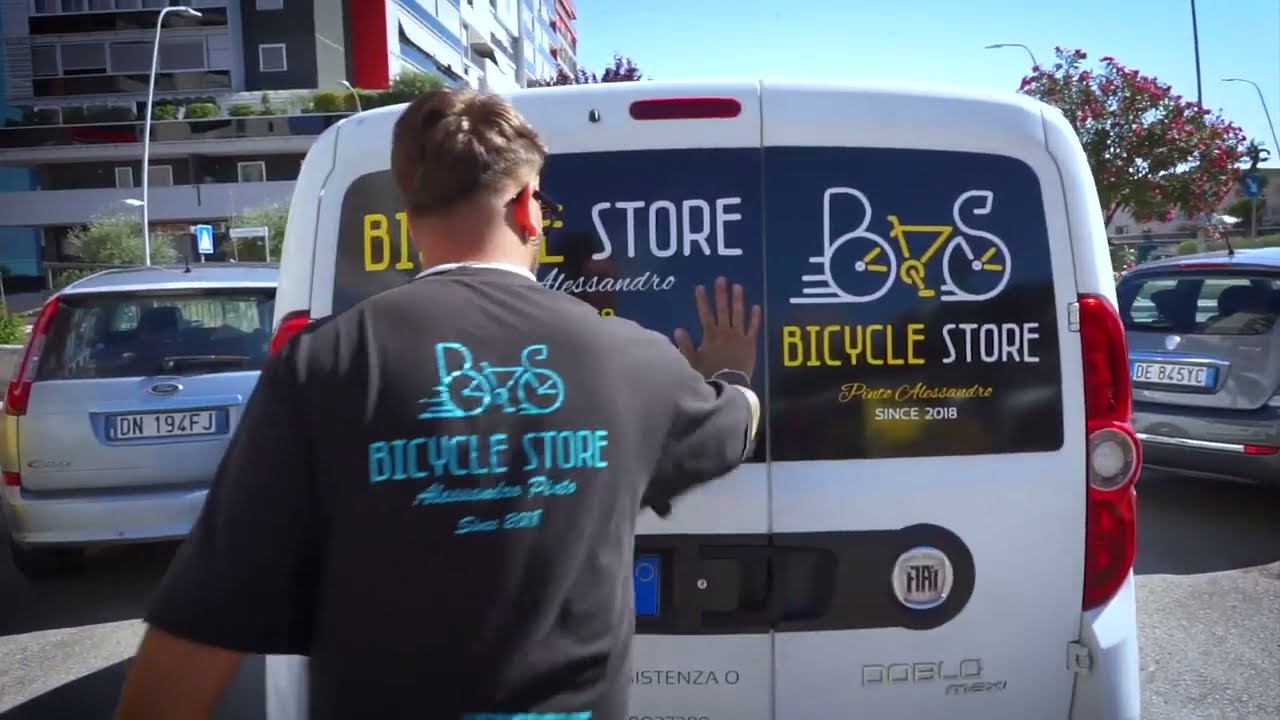 SPOT PUBBLICITARIO BICYCLE STORE PINTO