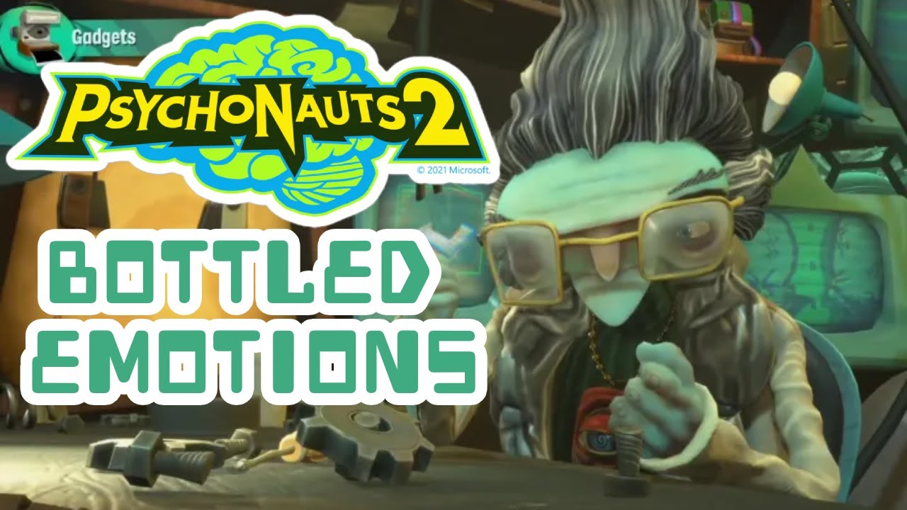 Psychonauts 2 Bottled/Distilled Emotions Lines