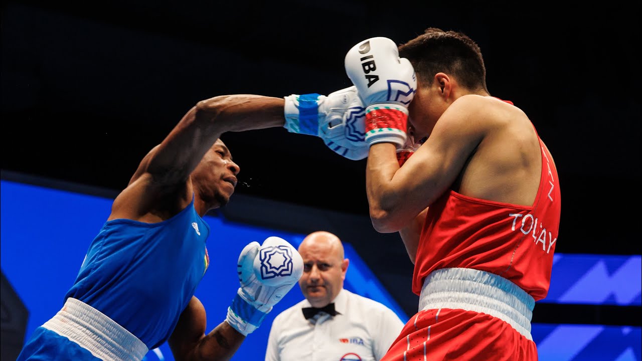 Sanatali Toltayev (KAZ) vs. Richarno Colin (MRI) IBA World Boxing Championships 2023 (63kg)