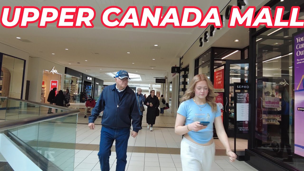 Exploring Upper Canada Mall for the First Time | New Market Shopping Centre