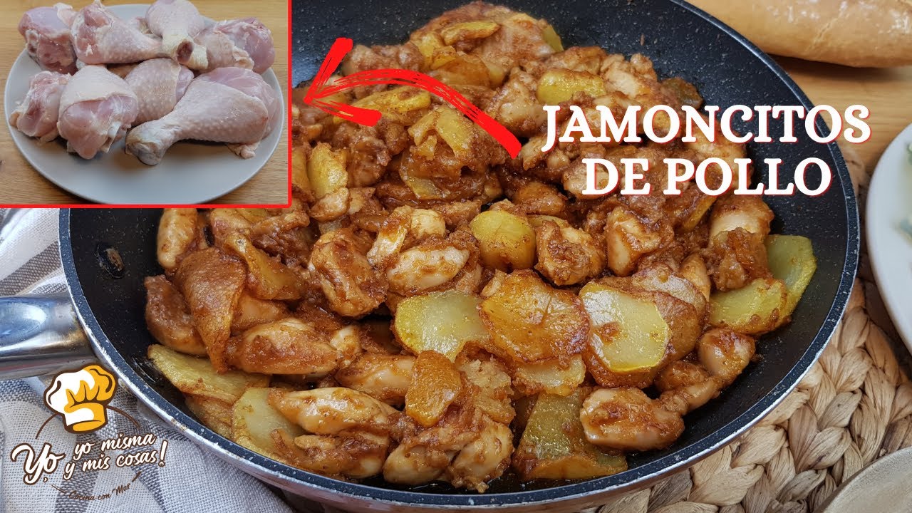 ⭐INCREIBLE COMIDA con estos Jamoncitos en salsa barbacoa casera en sarten que disfrutara la familia