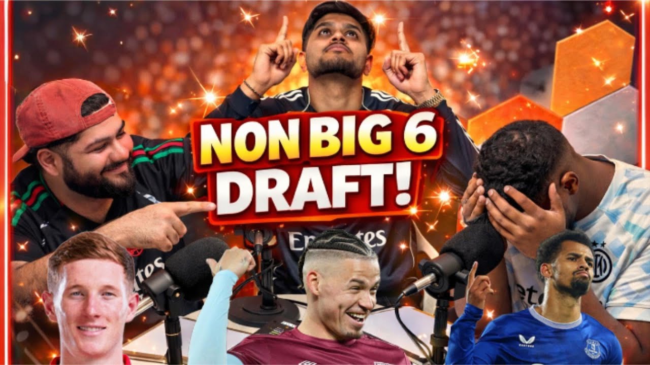 Non-Big Six Premier League Draft Exposed Our Ball Knowledge 🤐.