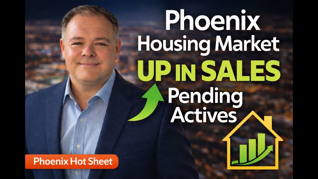 Phoenix Housing Market Up In Sales Pending Actives | Phoenix Hot Sheet