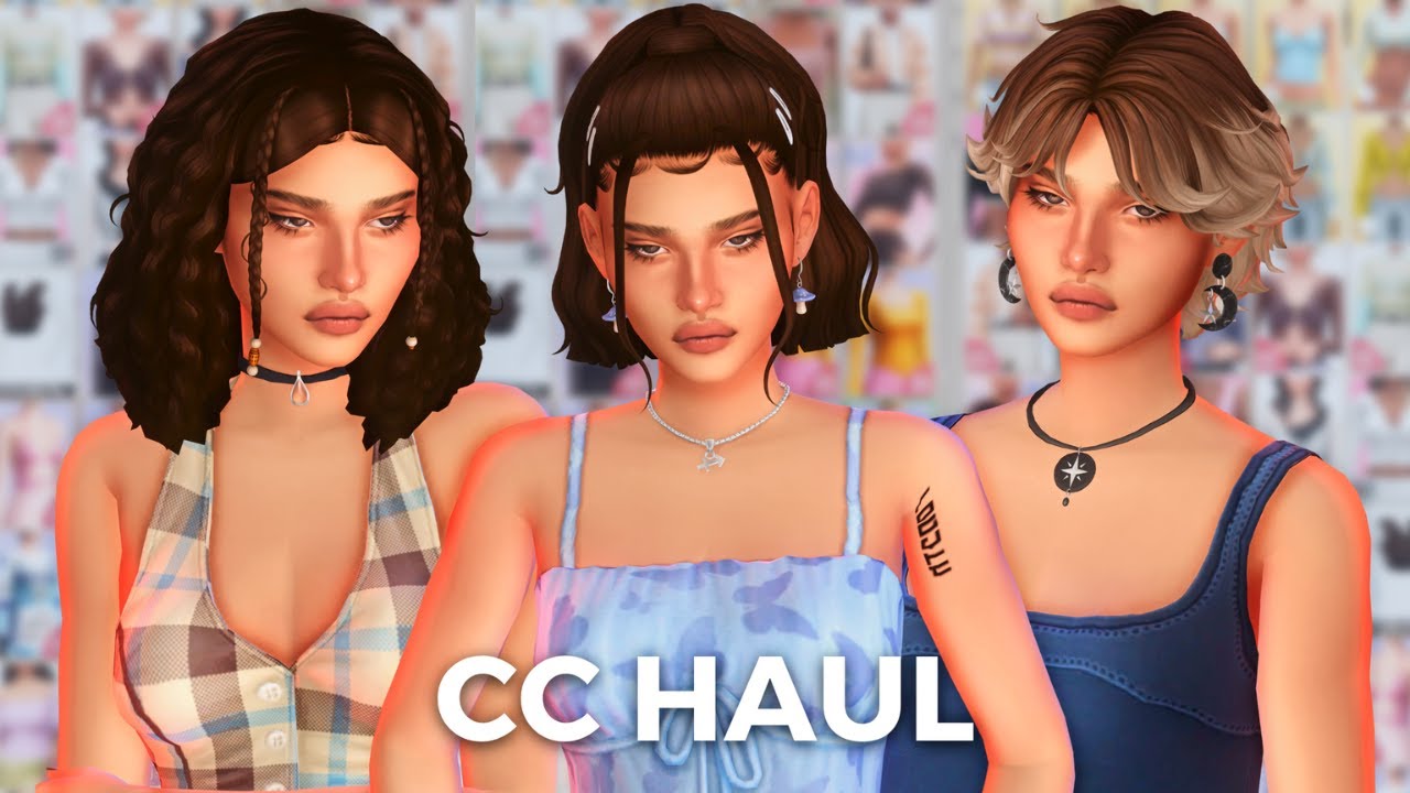 new maxis match cc finds! || the sims 4: custom content haul + cc list