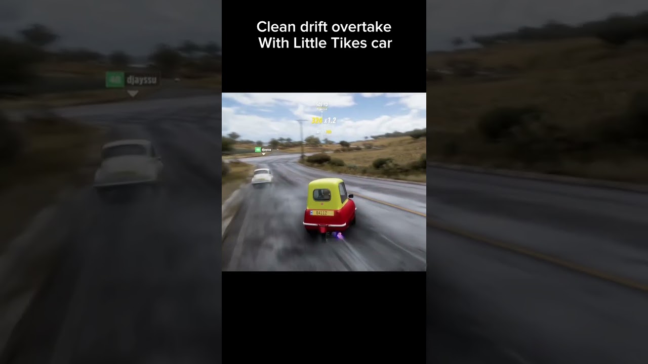 Forza Horizon 5 Peel P50 drift overtake