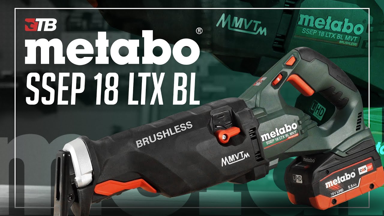 👀LOHNT SICH die NEUE SÄBELSÄGE METABO SSEP 18 LTX BL (2022)? Vergleich vs MAKITA JR002G | Test, Info