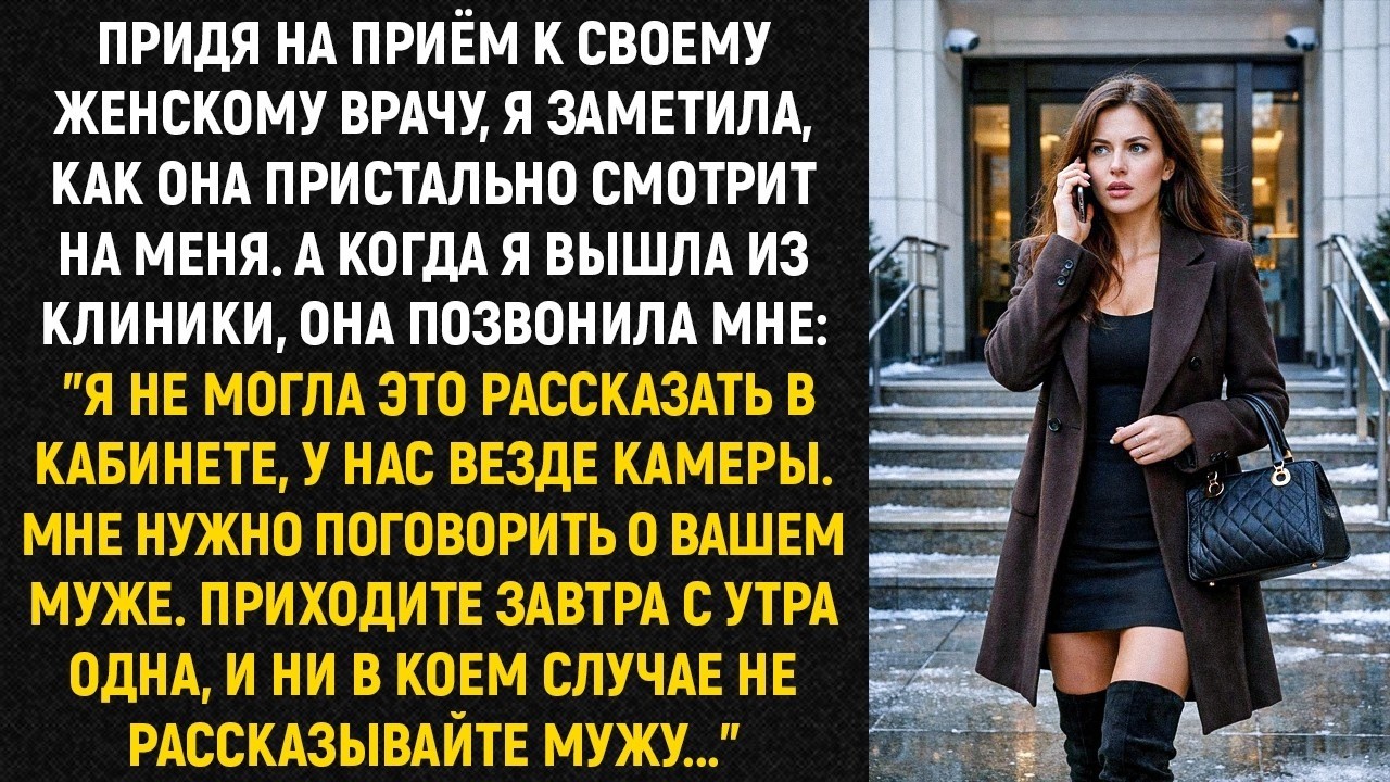 Придя на приём к своему женскому врачу , я заметила, как она пристально смотрит на меня