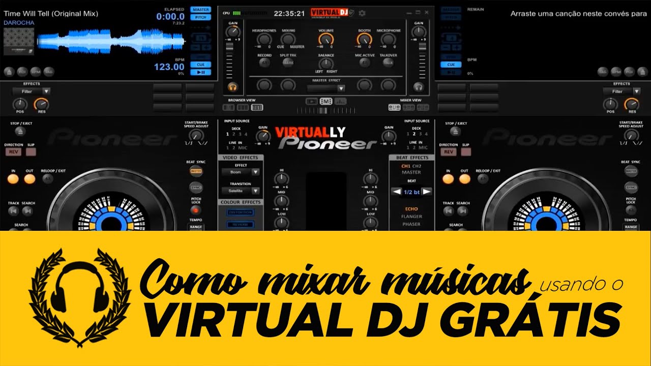Como mixar músicas usando o Virtual DJ grátis | Dica DJ Premium