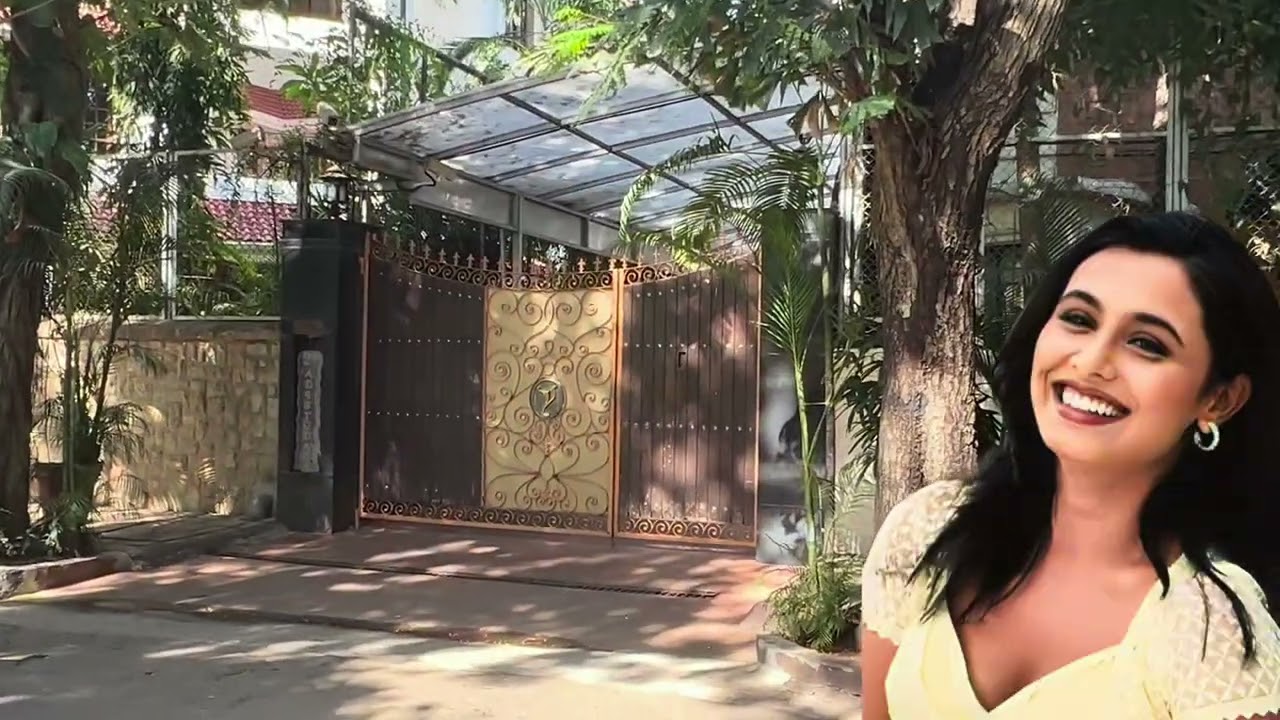 Mumbai Rani Mukherjee house and all Indian actresses and actors houses living in Bandra Juhu