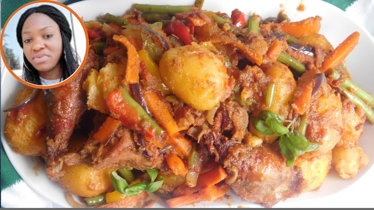КАМЕРУНСКИЙ КАРТОФЕЛЬНЫЙ ХОТ-ПОТ (ИРЛАНДСКИЙ КАРТОФЕЛЬ)