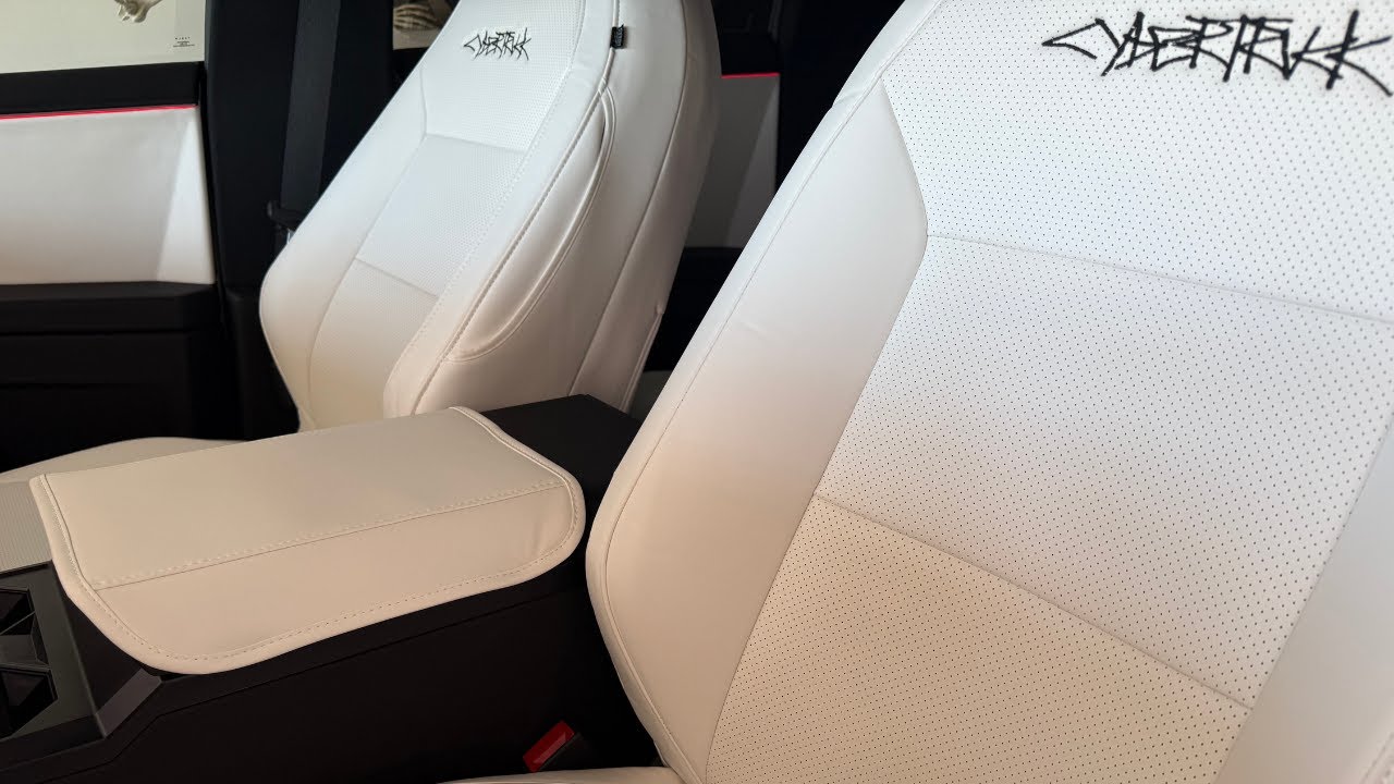 Cybertruck White Seat Covers: How to Install and Upkeep