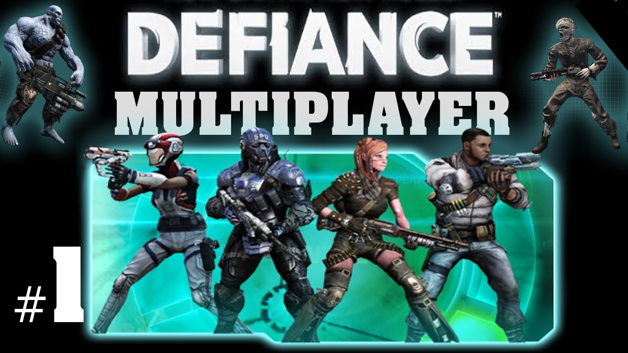 Defiance PS3 Multiplayer PVE Part 1 ~ Learning The Basics
