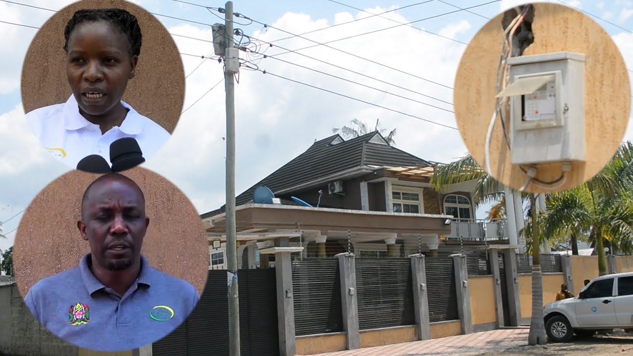 TANESCO WAKAMATA WIZI WA UMEME  UNAOFANYIKA KWENYE JUMBA HILI LA KIFAHALI BAGAMOYO