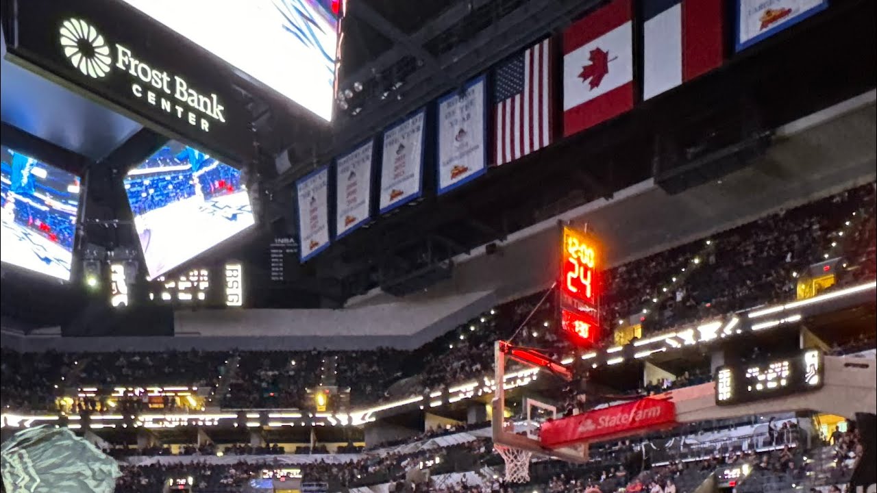 San Antonio Frost Stadium Court Side Experience (Spurs Stadium)