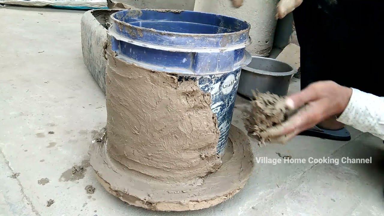 Mitti ka chulha | firewood stove Clay stove | mudstove | mitti ka chulha banane ka  asan tarika |