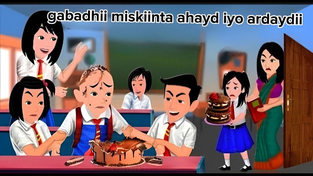 Sheeko gaaban:gabadhii miskiinta ahayd iyo ardaydii