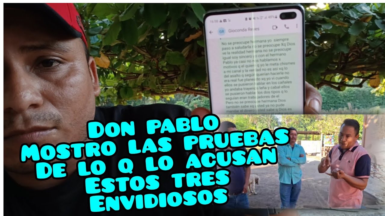 Aqui Estan Las Pruebas😱 de lo q me Acusan,😱 Los tres Son unos Sinverguenzas😡😡
