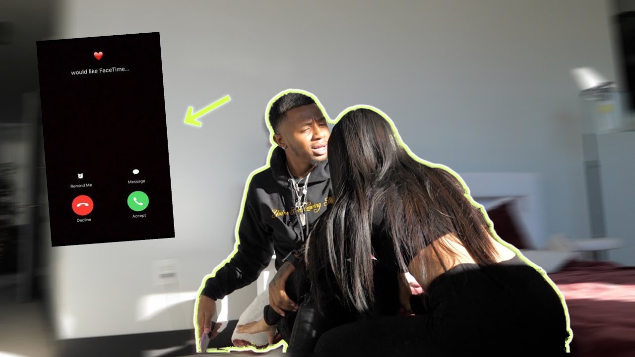 CAUGHT FACETIMING MY EX PRANK ON BOYFRIEND!!