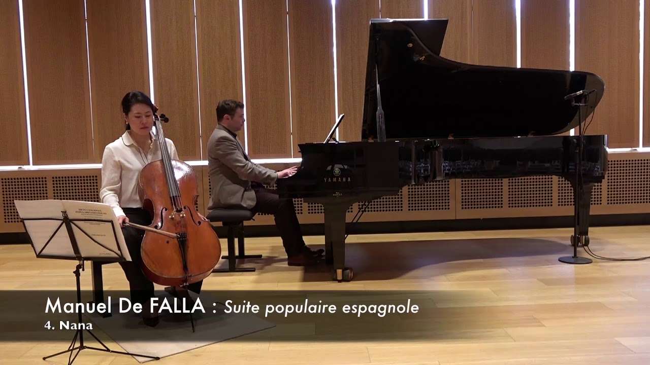 DE FALLA Suite populaire espagnole (Deborah Pae, cello; Misha Namirovsky, piano)
