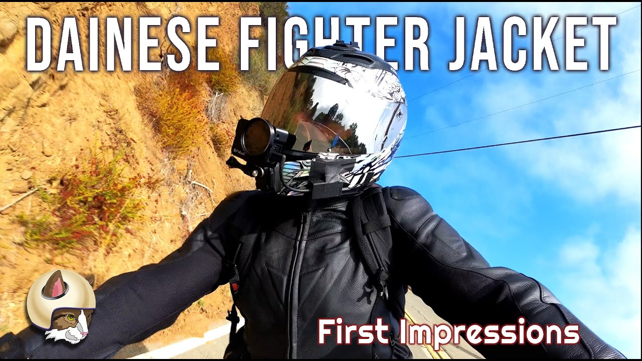 Dainese Fighter Perforated Leather Jacket | Motorcycle Jacket Review