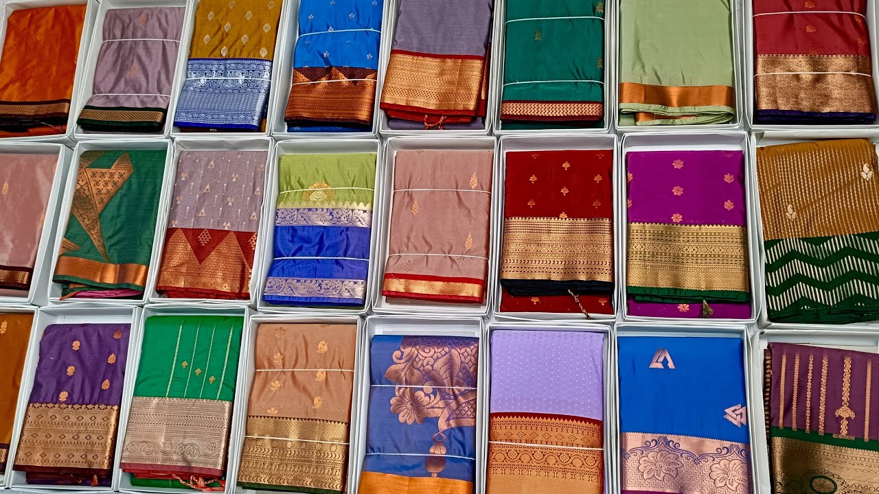 85% Offer😍🔥Kanchi Korvai & Lakshmi Pattu PureSilk Mix Sarees - 1199 Booking - 7092124211 #Sareelive
