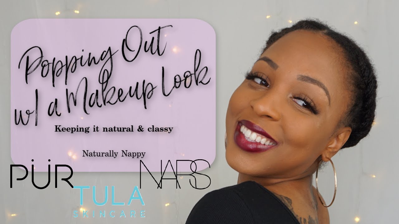 Keep it Natural and Classy Makeup Look | iNaturallyNappy