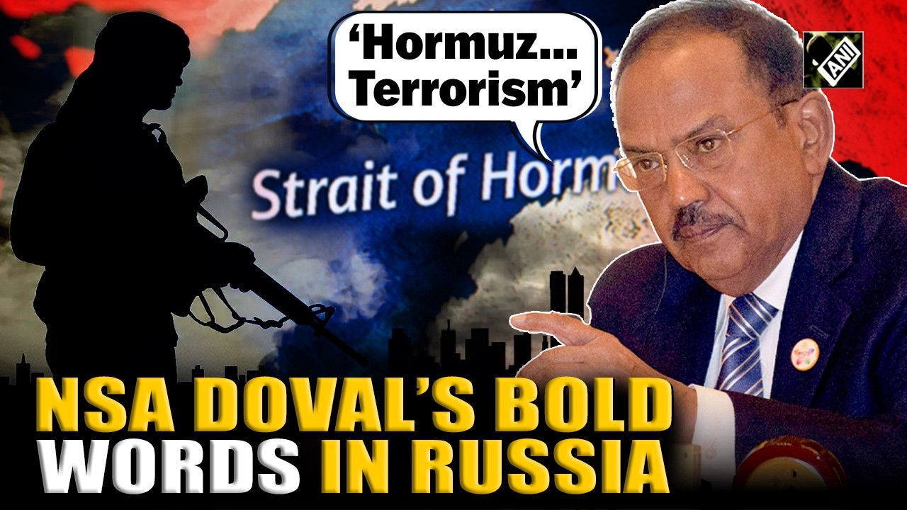 Doradca ds. bezpieczeństwa narodowego Ajit Doval wysyła jasny komunikat w sprawie kryzysu w cieśn...