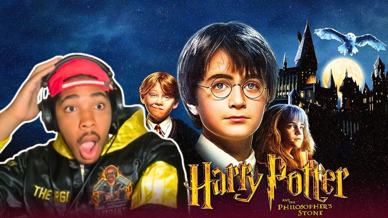 FINALLY... I STARTED MY HARRY POTTER JOURNEY *HARRY POTTER AND THE PHILOSOPHER'S STONE* REACTION!