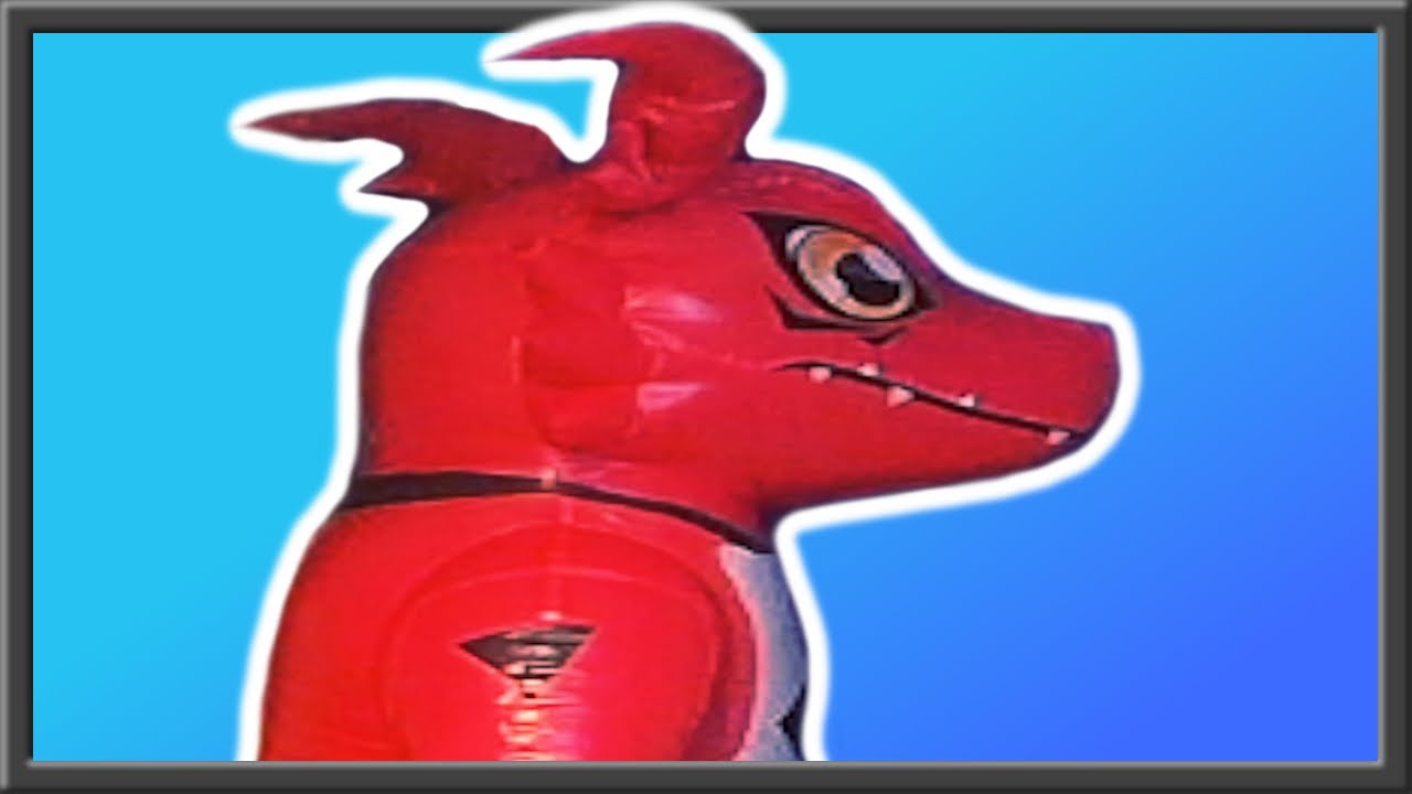 Messing About : Inflatable Guilmon