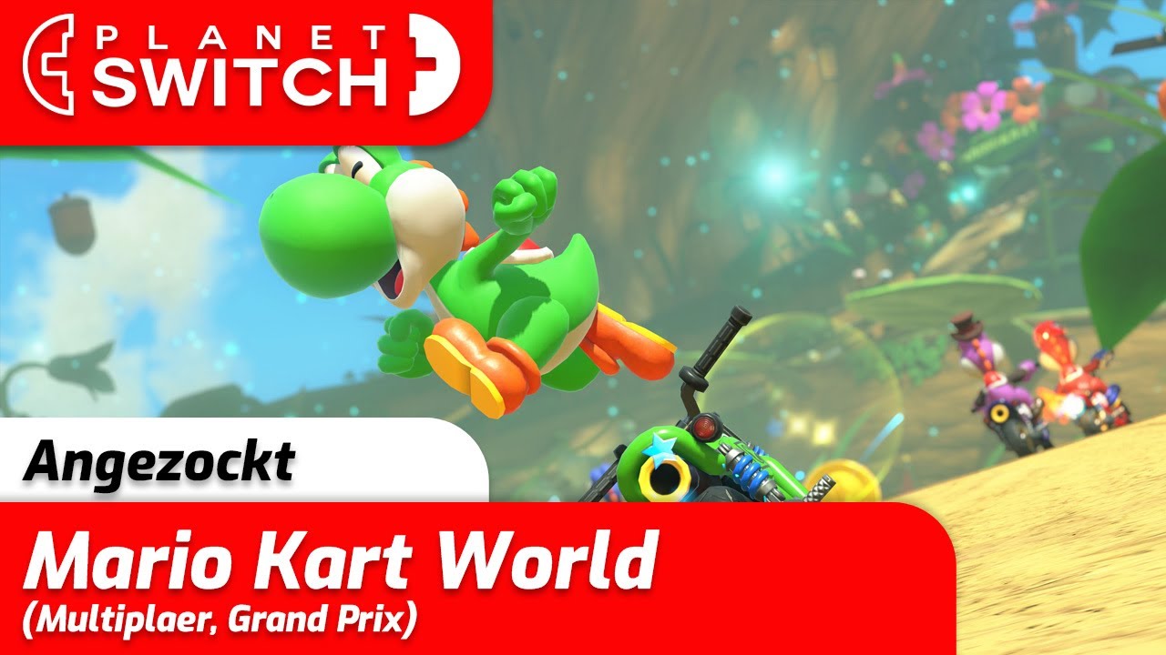 Mario Kart World (Switch 2) - Grand Prix Multiplayer - Angezockt