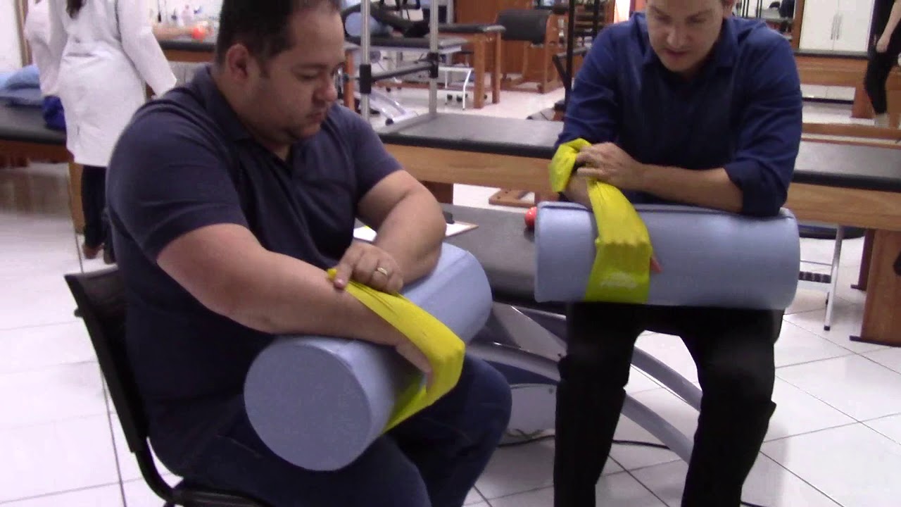 Exercício Fortalecimento Epicondilite Lateral do Cotovelo - Clínica de Fisioterapia Dr. Robson Sitta