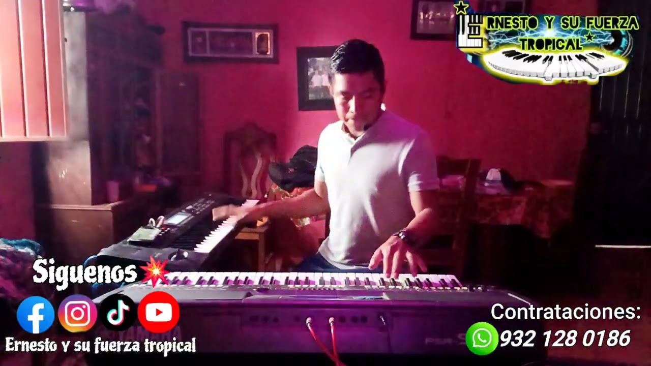 Son calenda Ernesto y su fuerza tropical para 💪 🎹