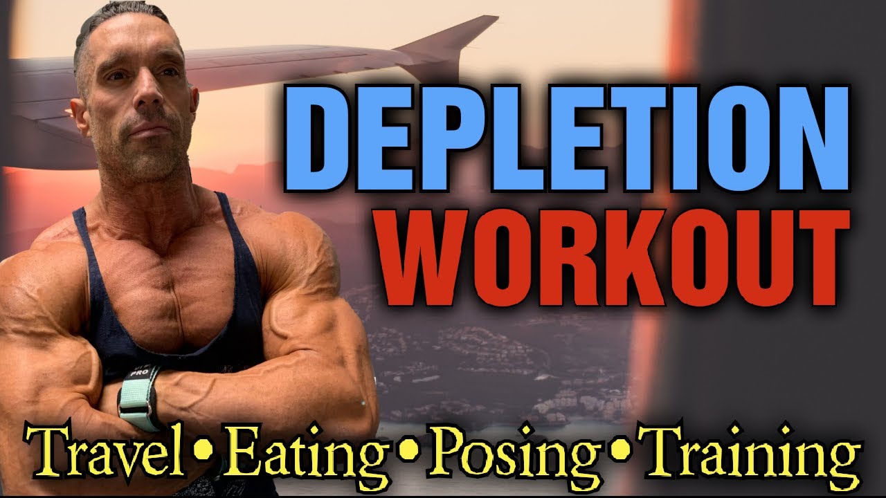What I’m Eating DEPLETION WORKOUT + POSING!!! 2 days out Niagara Falls Pro Show - Classic Physique