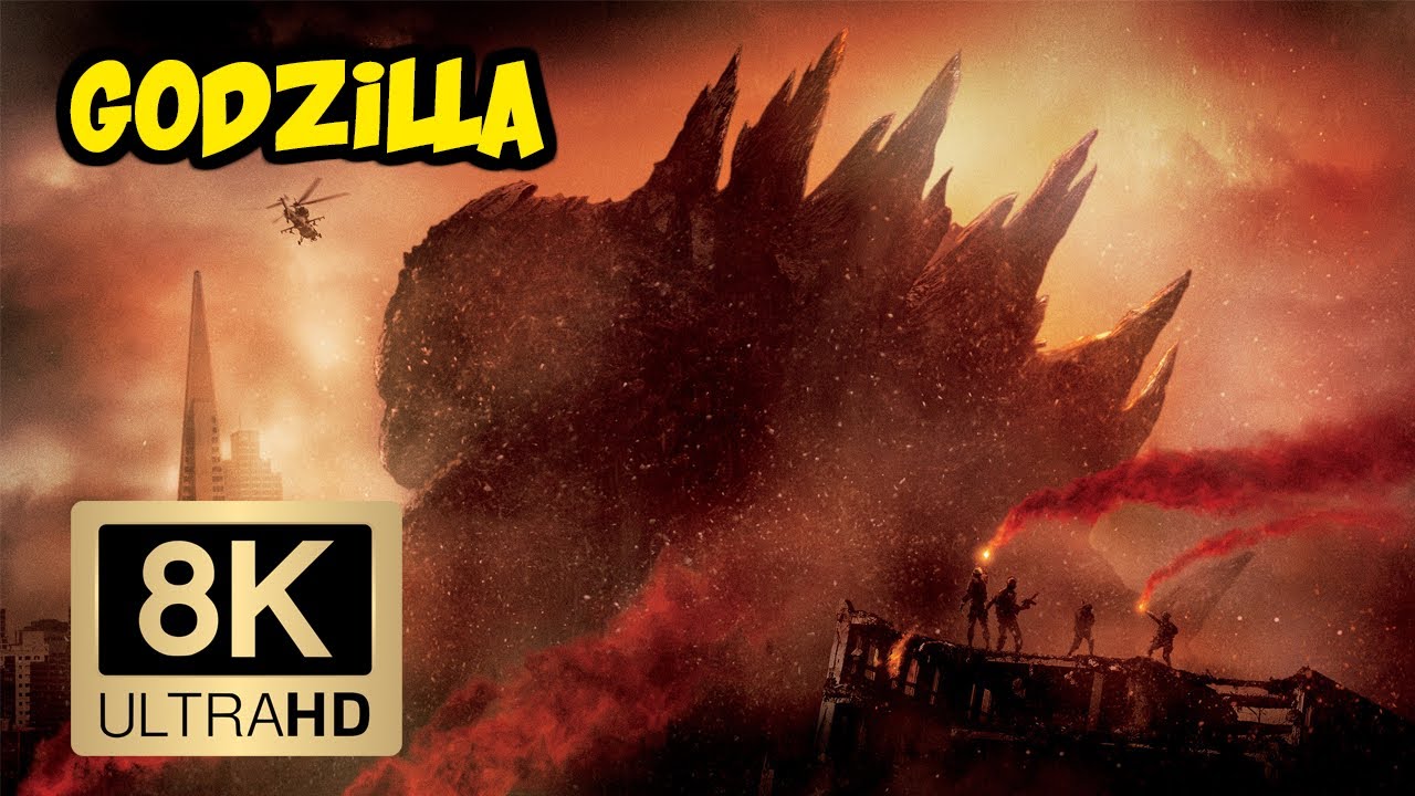 Godzilla Trailer (8K ULTRA HD 4320p)