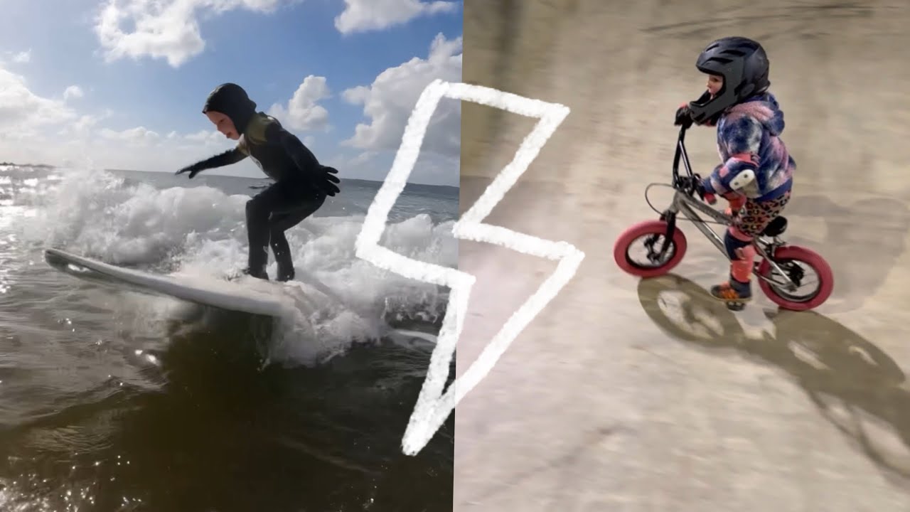 Episode 4 : Surf by day skatepark by night on a cold winters day