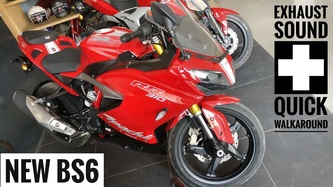 2020 TVS Apache RR310 BS6 - Exhaust Note, Walkaround