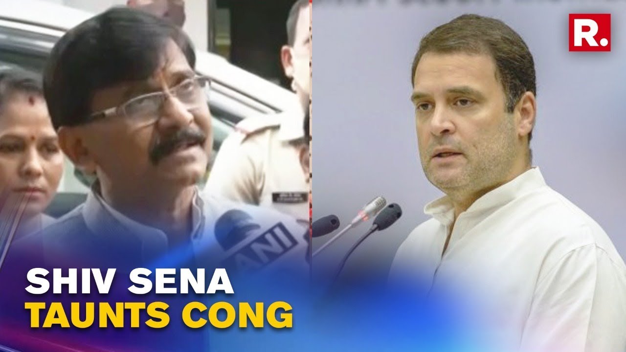 Shiv Sena Taunts Cong After It Rejects Alliance; Asks 'Where Does Cong Get Confidence From?'