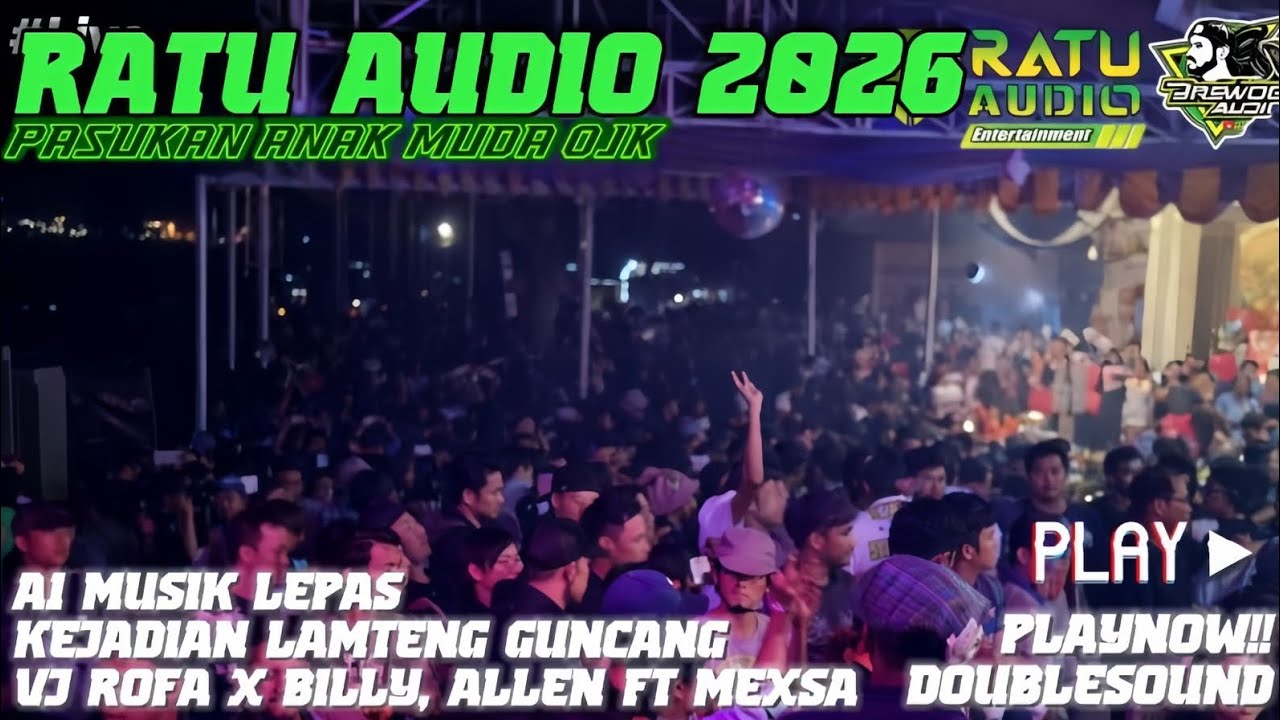 🟢NEW RATU AUDIO 2026 A1 MUSIK LEPAS LAMTENG GUNCANG VJ ROFA X ALLEN X DINDA MEXSA TERBANG ALL VOC🔥
