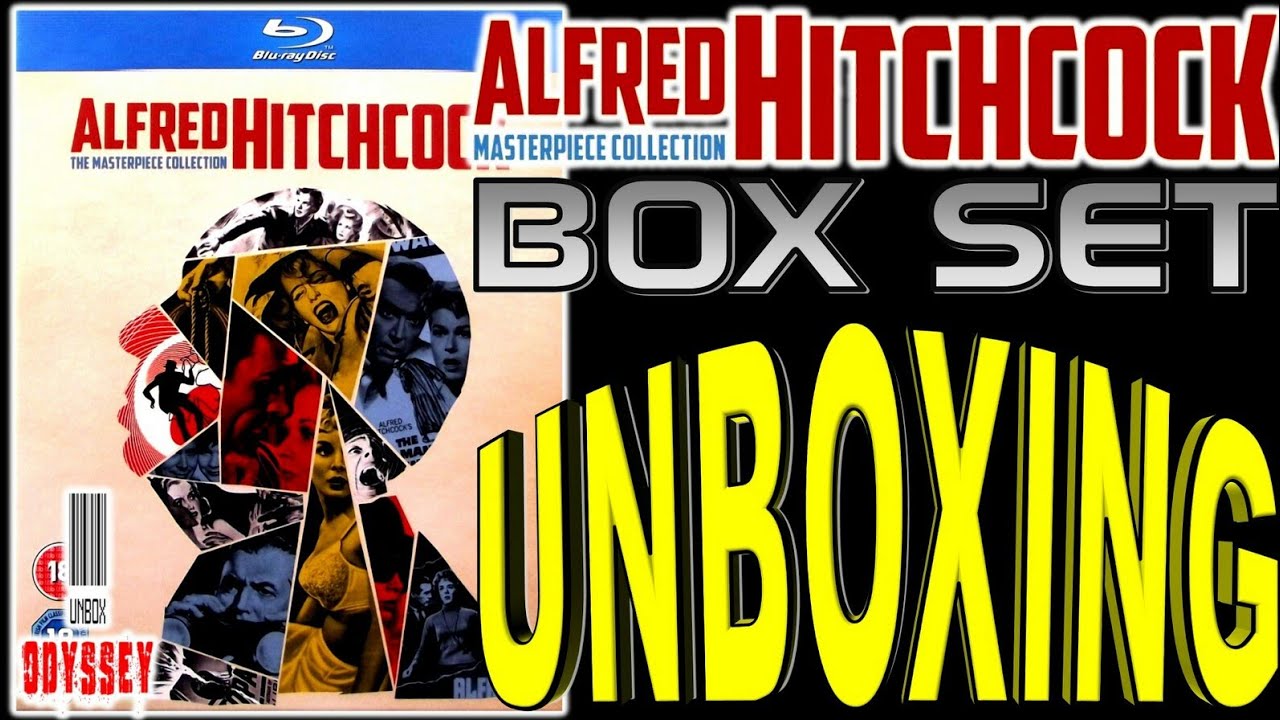 Alfred Hitchcock The Masterpiece Collection - Blu-ray Box set Unboxing