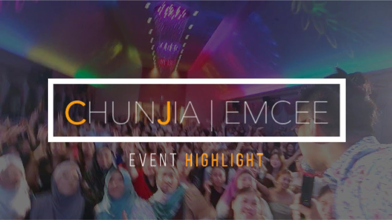 Professional Emcee Chunjia &mdash; Showreel [Dinner and Dance, Team-Bonding, Gala, Wedding]