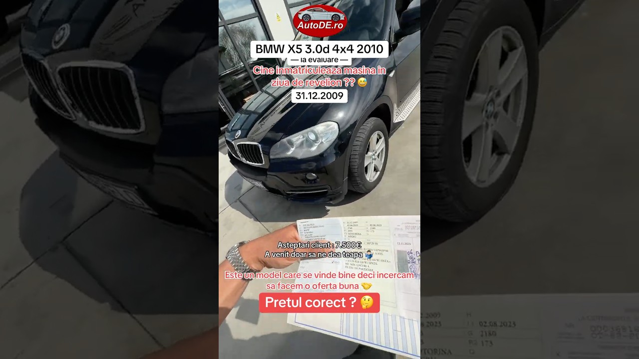 BMW X5 - la evaluare #autode #shorts #youtube #masini #rate #credit #evaluari #buyback #achizitii