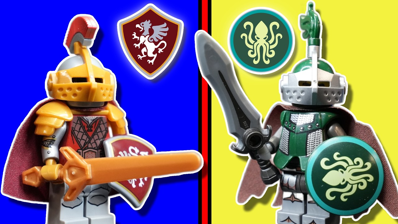 I Made 67 Custom Griffin and Kraken Knights! Which Faction is Better?