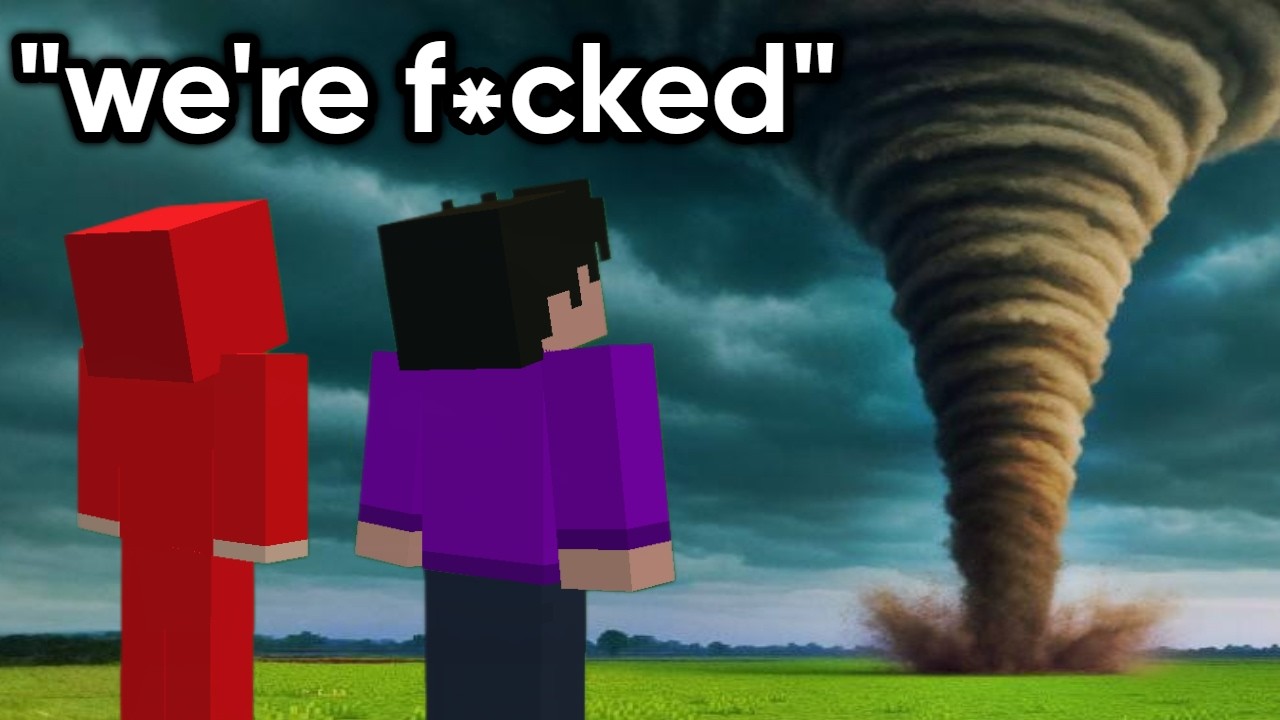 2 Idiots Ruin Minecraft's Tornado Mod