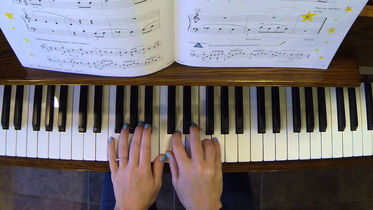 Знаменитая колыбельная г-на Брамса - Faber Piano Adventures/ 2A/ Учебник