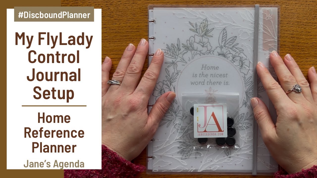 My FlyLady Control Journal | Home Reference Planner | Room Refresh