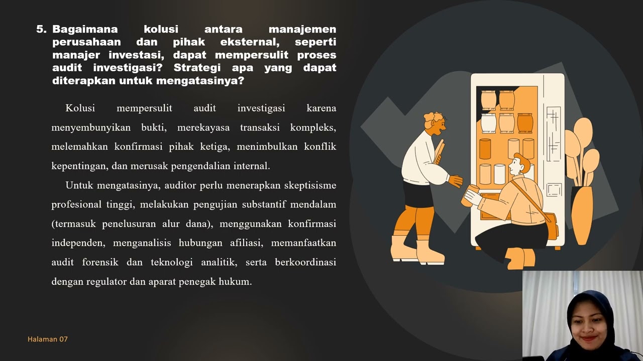 TUGAS Audit Forensik Digital dan Audit Investigasi  PPT WSH